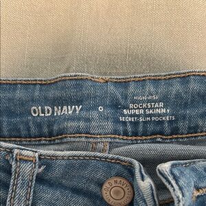 Old Navy Blue Denim High-Rise Jeans